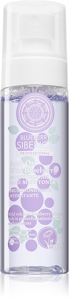 

Тонизирующий спрей для лица с дикой черникой Anti-Ox Natura Siberica, 100 мл