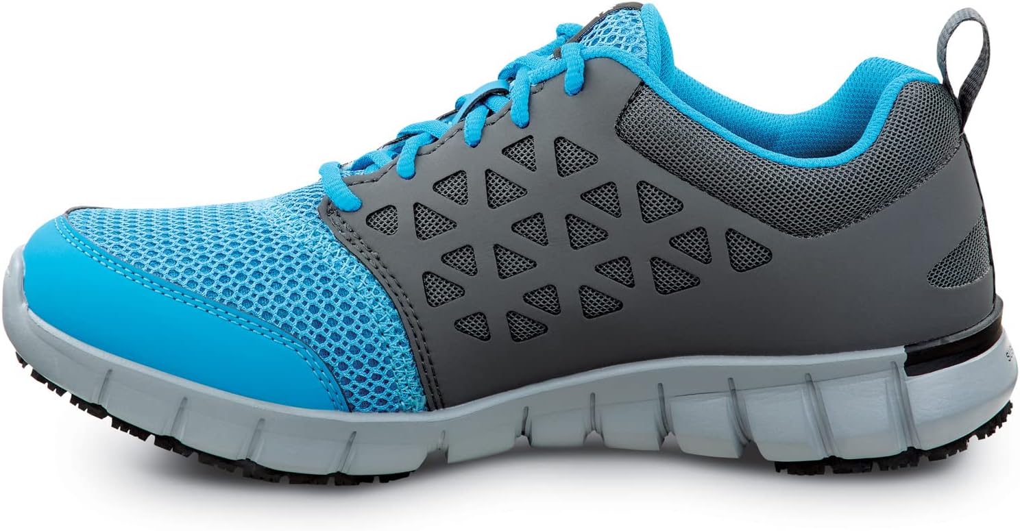 Мужские и строительные кроссовки Reebok Sublite Cushion, голубой/серый/небесно-голубой — фото 4