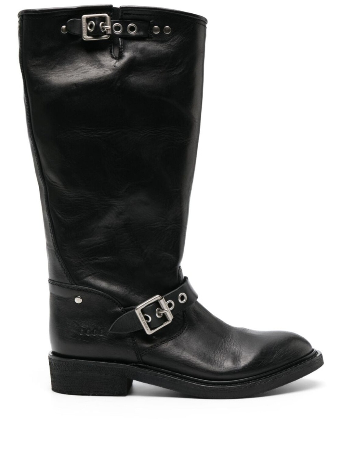 

Golden Goose сапоги с закругленным носком, черный