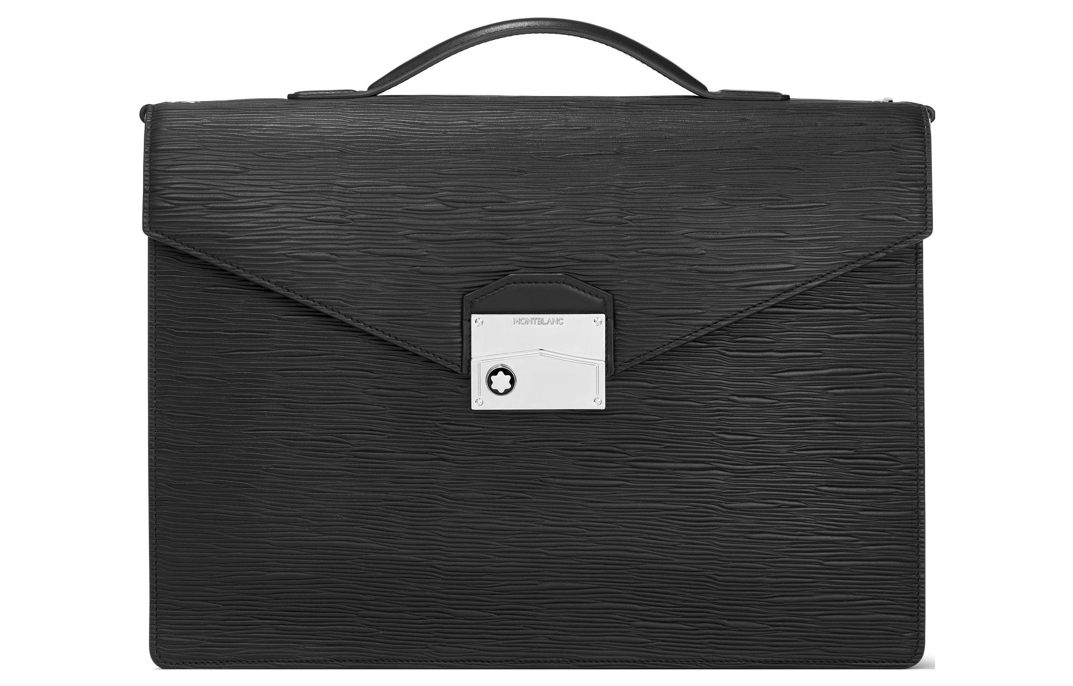 

MONTBLANC Кожаный портфель мужской классический средний