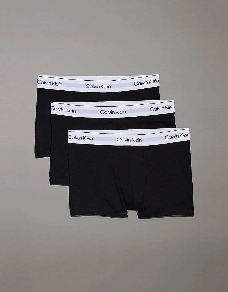 

Боксеры 3 шт Calvin Klein Icon Cotton Stretch черного цвета