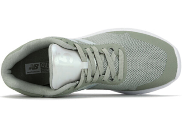 Кроссовки 515 обувь мятно-кремовые New Balance, зеленый — фото 4