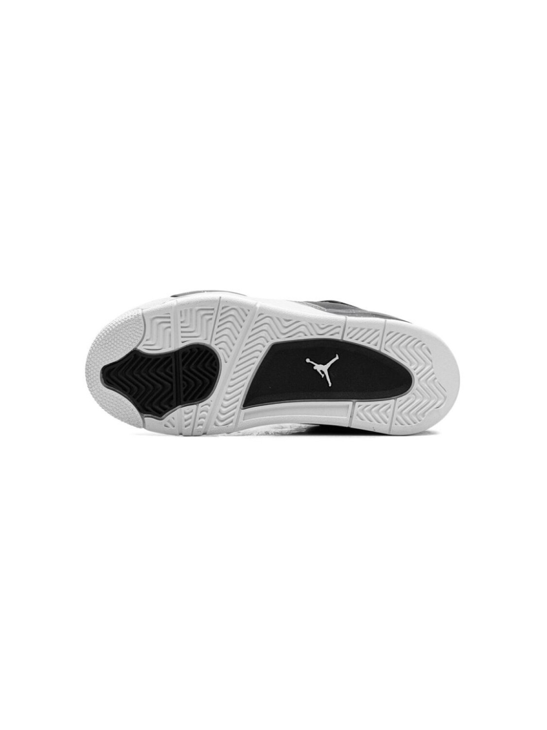 Кроссовки Air Jordan 4 "Fear" Jordan Kids, серый — фото 4