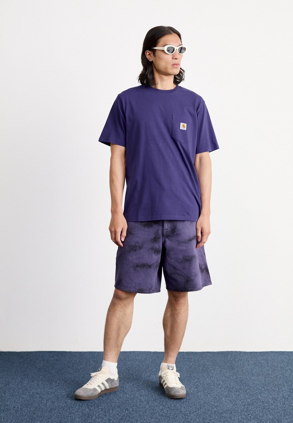 

Базовая футболка POCKET Carhartt WIP, синий