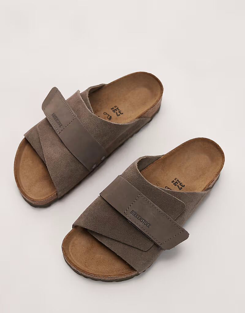 Сандалии Birkenstock Kyoto в цвете «серый бетон» — фото 2