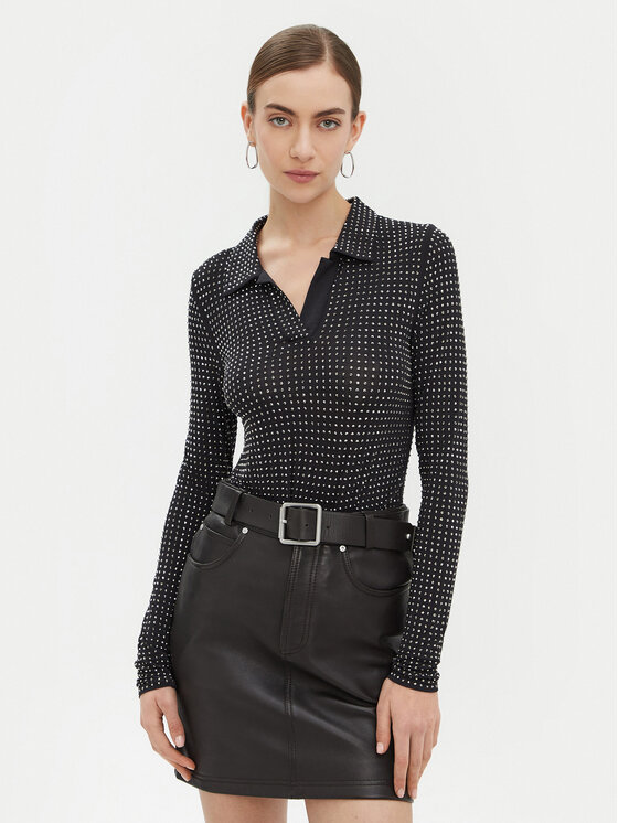

Блузка обычного кроя 104452 A288 Pinko, черный