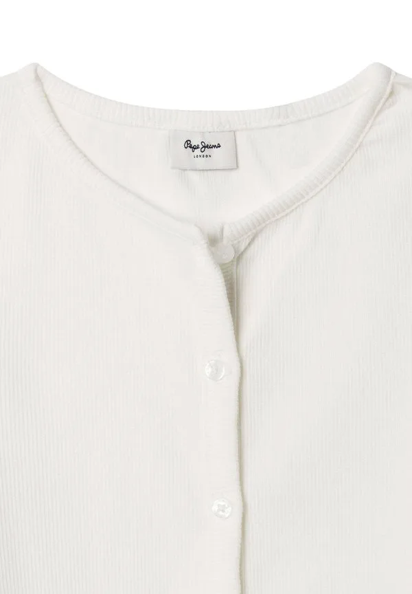 Гневная базовая футболка Pepe Jeans, Mousse White — фото 3