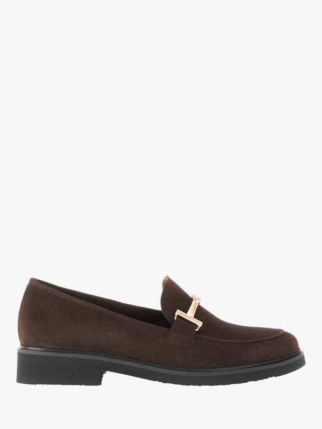 Layne замшевые лоферы Gabor, Chocolate