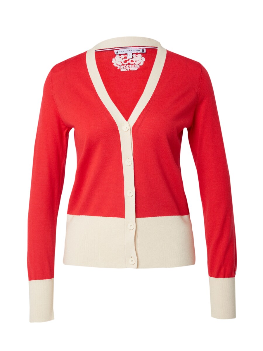 

Вязаный кардиган TOMMY HILFIGER Knit Cardigan, красный