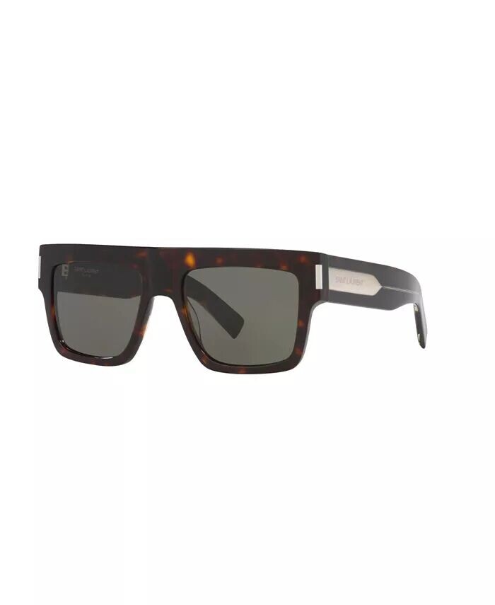 

Мужские солнцезащитные очки, Sl 628 Ys000515 Saint Laurent, коричневый