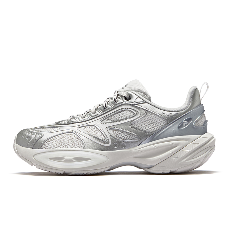 

FILA FUSION Кроссовки BUZZARD II Meteorite 2-го поколения, низкие, массивные, мужские, белые, серые