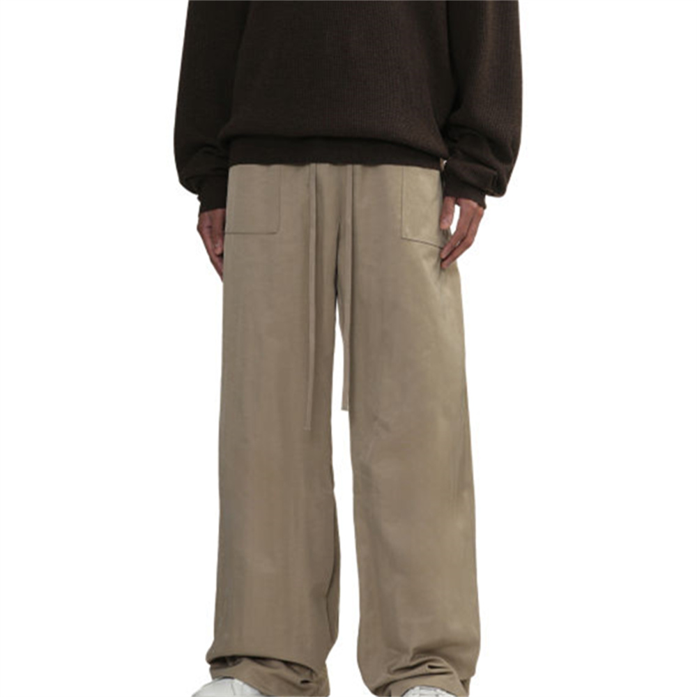 Повседневные брюки мужские Fear Of God Essentials, светло-коричневый — фото 4