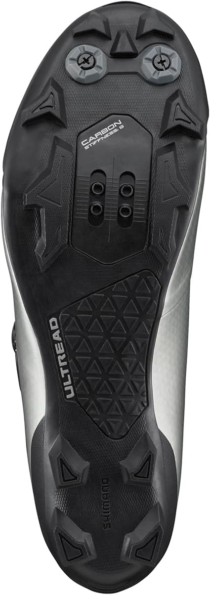 Мужские гоночные внедорожные кроссовки SHIMANO SH-XC703 для соревнований, серебро — фото 4