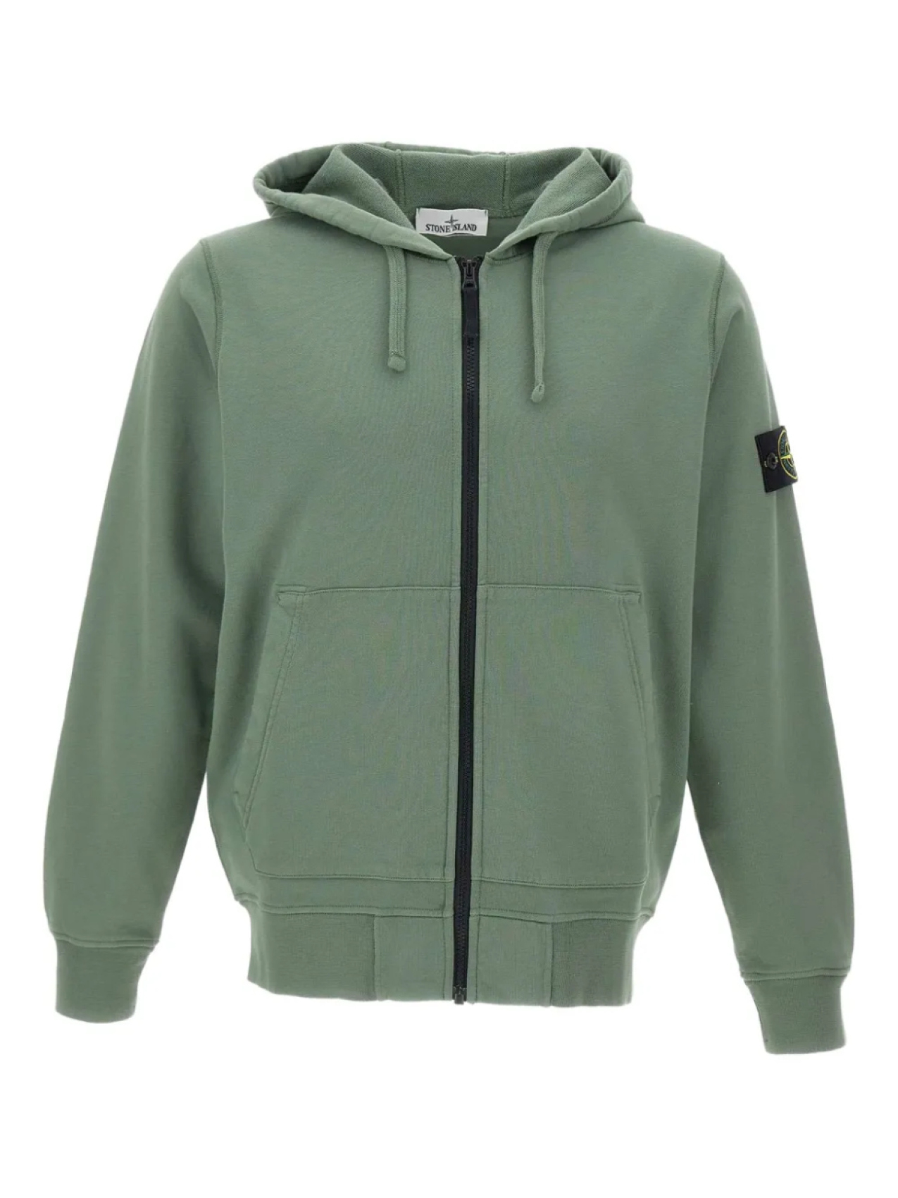 

Толстовка с капюшоном и мотивом компаса Stone Island, зеленый