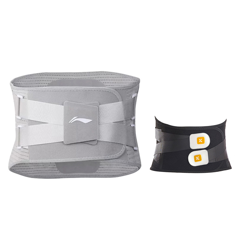 

Бандаж для спины polyester, nylon фитнес, бег взрослые защитный LINING, черный