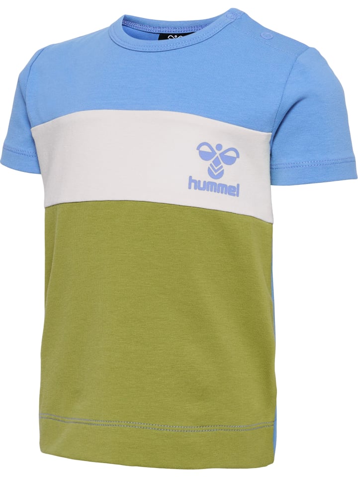 Футболка Hummel Hmlglad Boys в цвете SILVER LAKE BLUE Hummel — фото 4