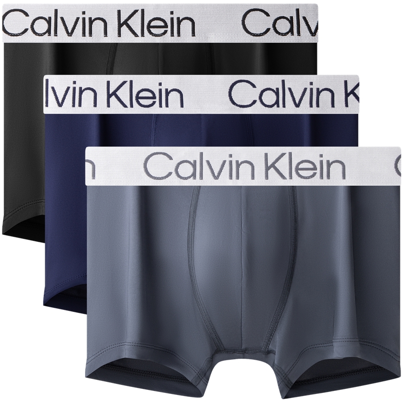 

Мужские трусы 3 штуки Calvin Klein, черный/синий/серый