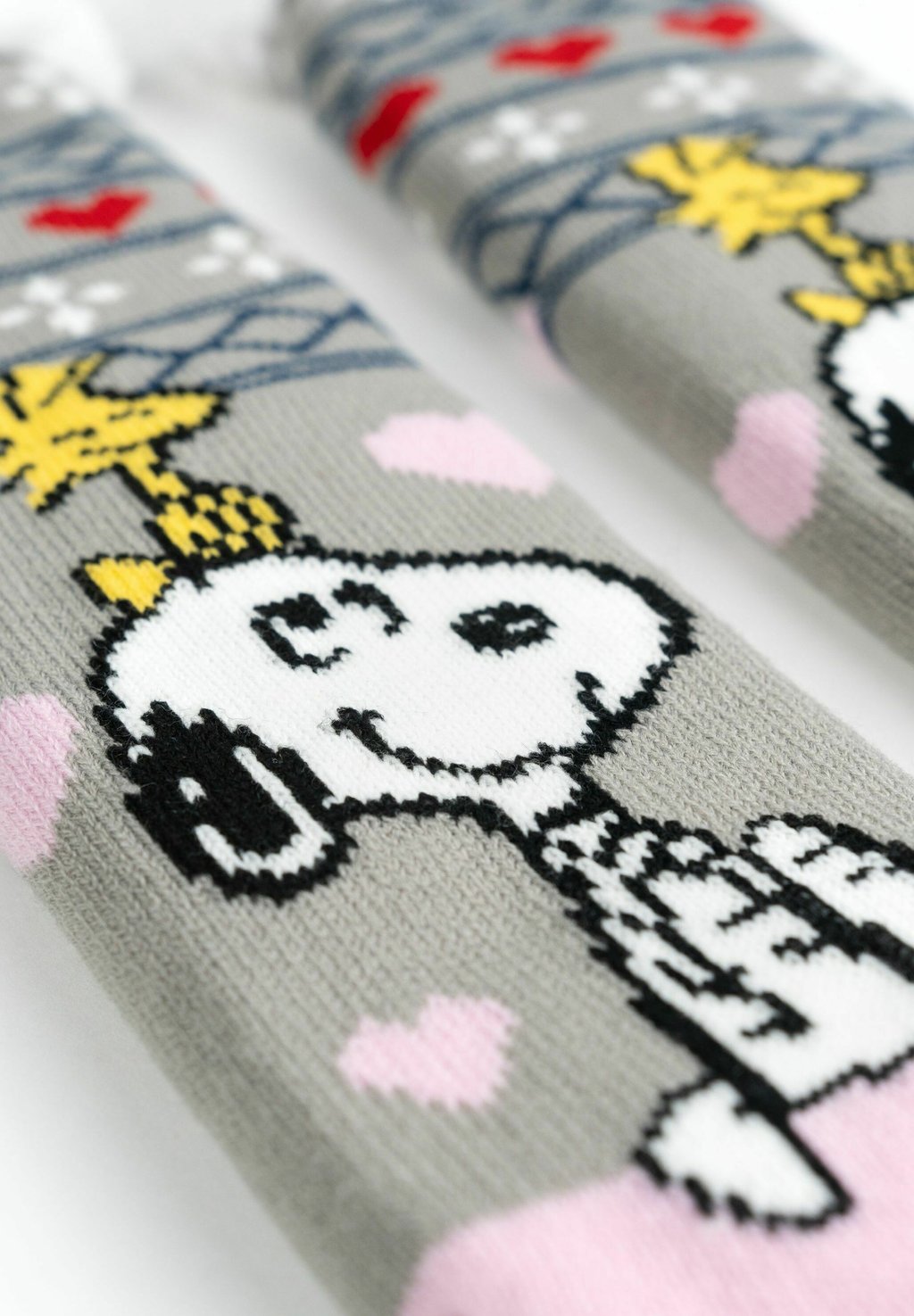 

Носки PEANUTS SNOOPY & WOODSTOCK KUSCHELSOCKEN Snoopy, серый