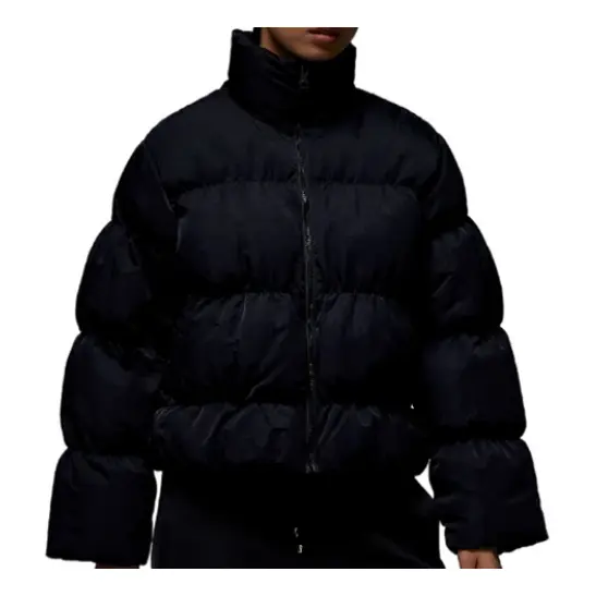 

Куртка (WMNS) Air Jordan Puffer Jacket Asia Sizing 'Black', черный