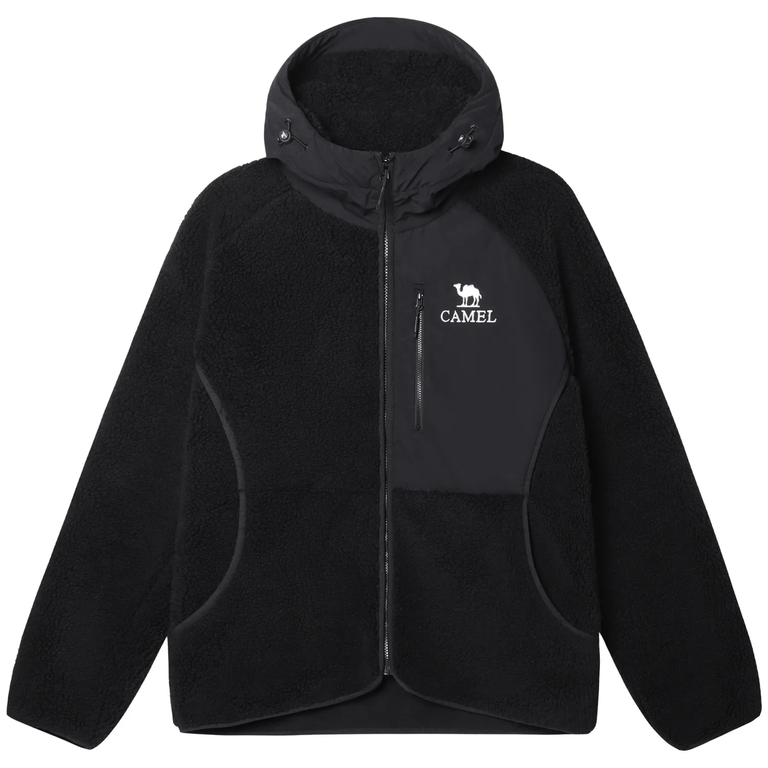 Теплая флисовая одежда унисекс CAMEL, Phantom Black