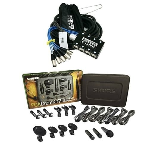 

Микрофон Shure PGADRUMKIT7 7pc Drum Microphone Kit