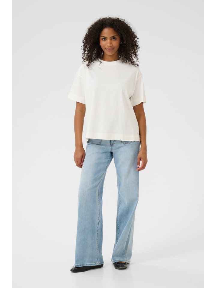 

Kaffe Футболка Katomina оверсайз мелом