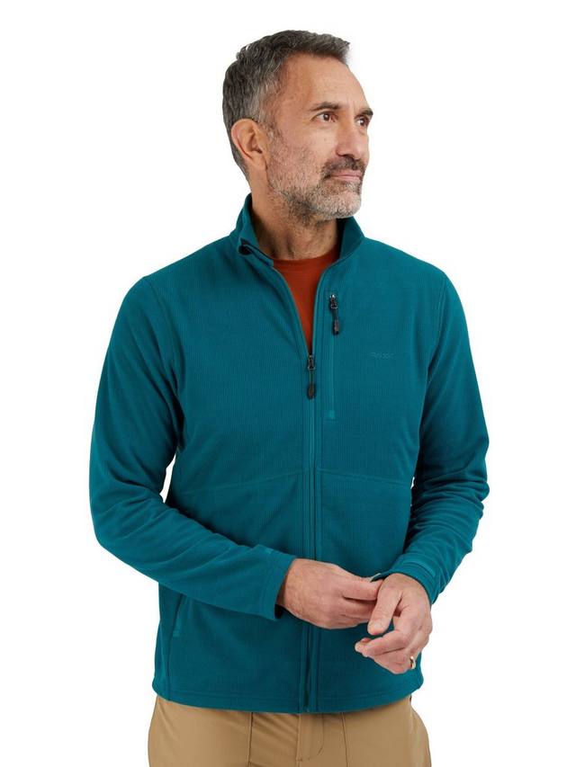 

Мужская флисовая куртка с микрорешеткой Rohan, цвет Marine Teal
