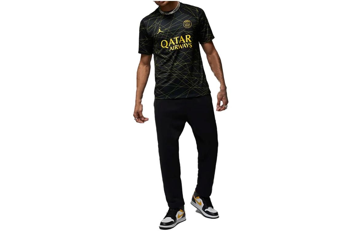 

Jordan Футболка Paris Saint-Germain 2023/24 Stadium Force Nike, черный