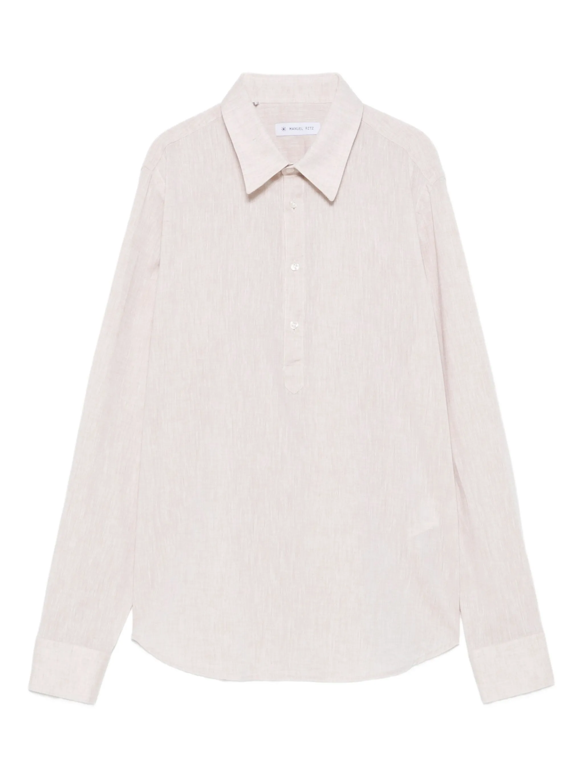 

Рубашка на пуговицах Manuel Ritz, бежевый