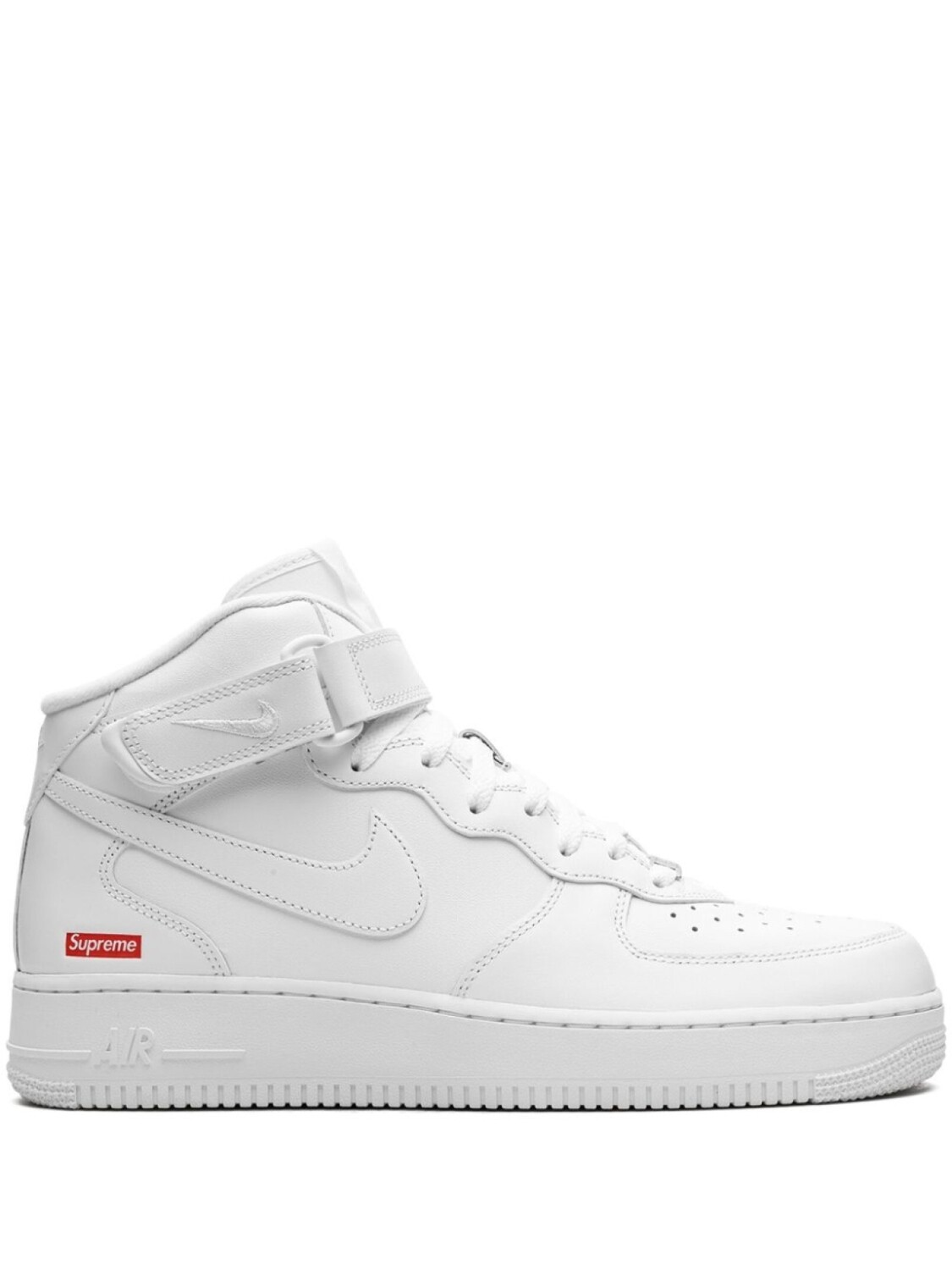 

Nike кроссовки x Supreme Air Force 1 Mid "Mini Box Logo White", белый