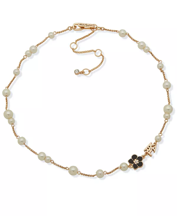 

Ожерелье-Воротник из искусственного жемчуга Karl Lagerfeld Paris, gold/pearl