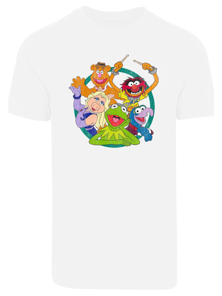 

Футболка F4NT4STIC Disney Muppets Group Circle, белый
