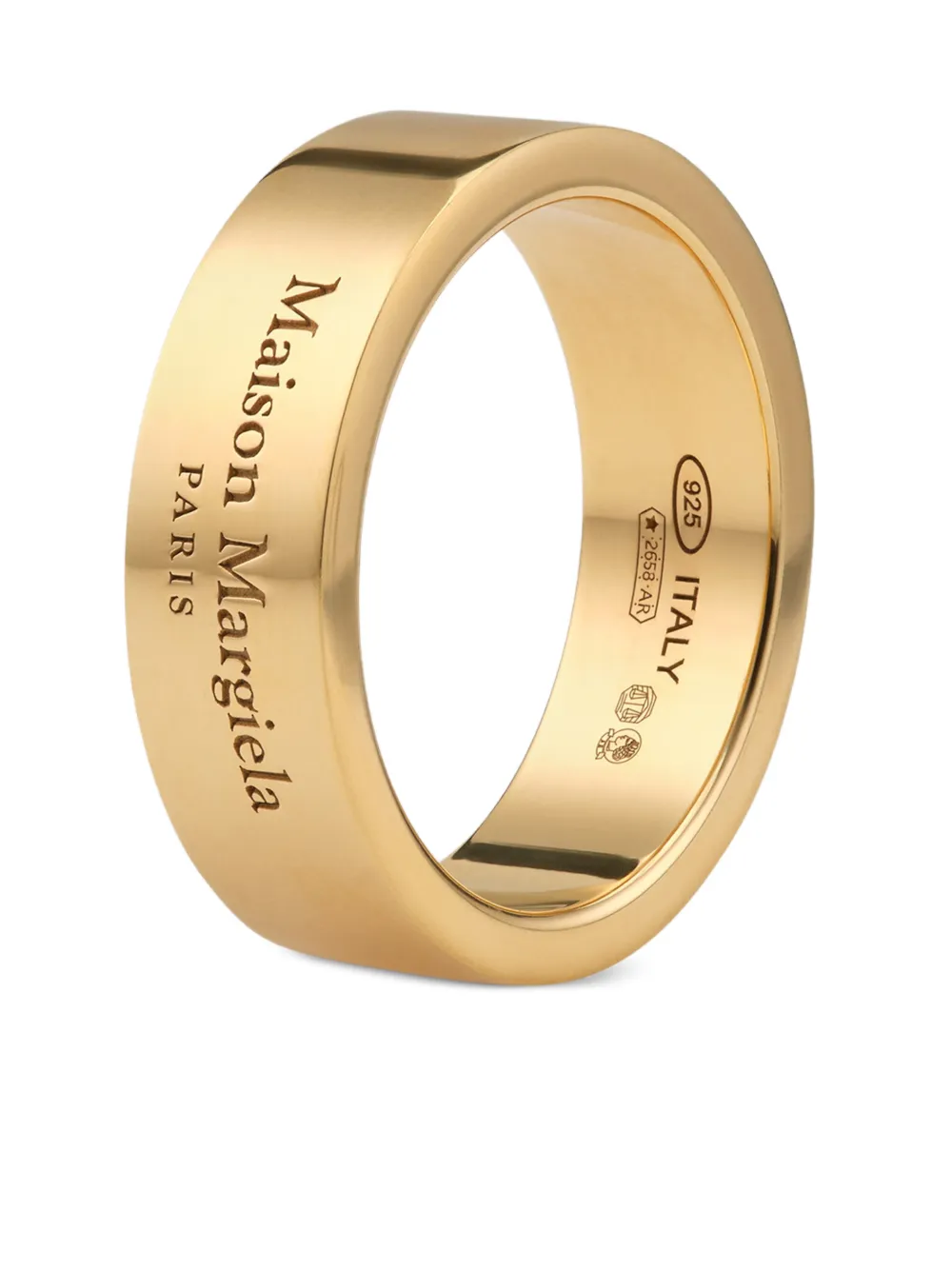 

Кольцо с логотипом Maison Margiela, золотой