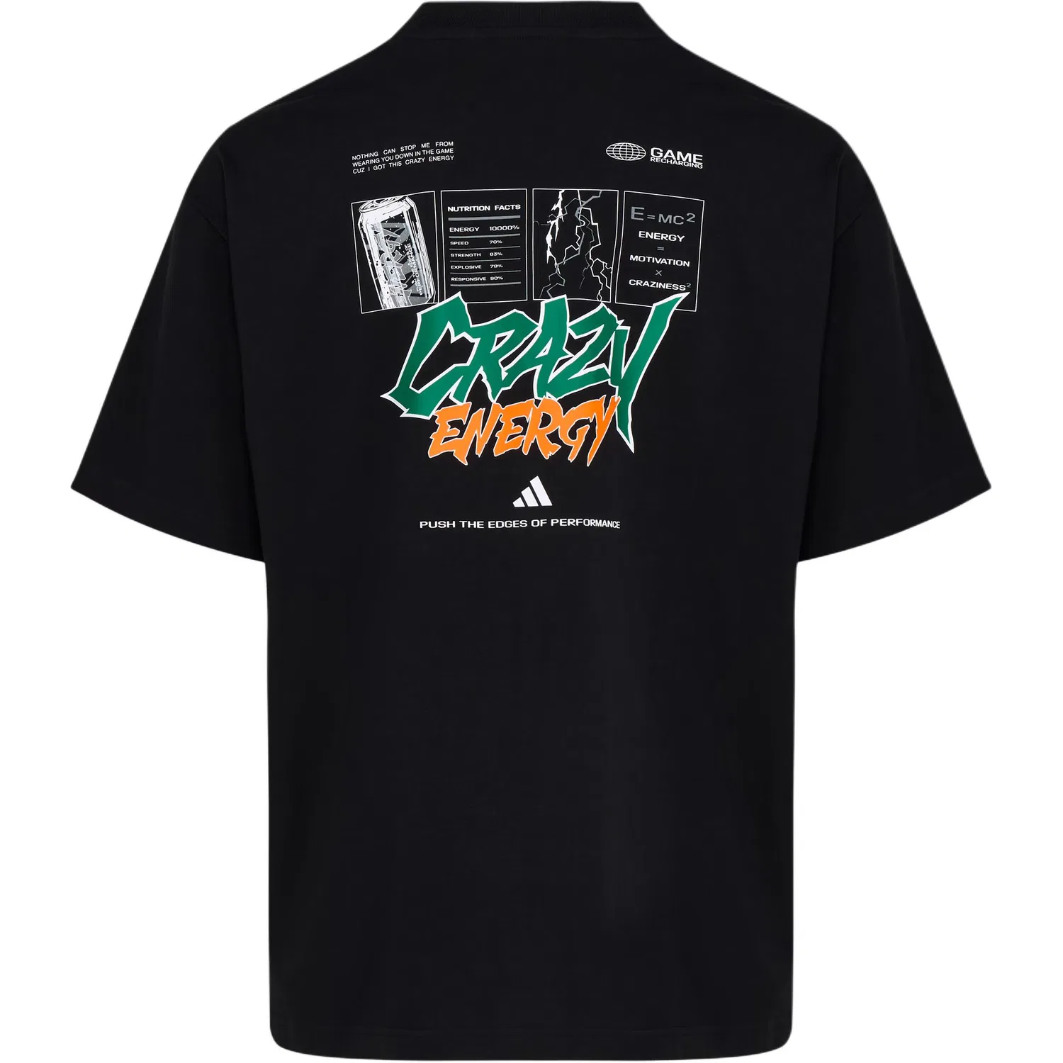 Футболка баскетбольная мужская Adidas, Black — фото 3
