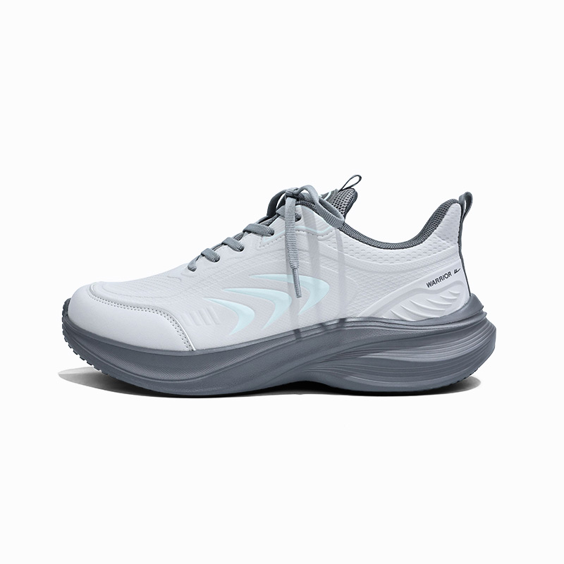 

Абразивостойкие дышащие низкие кроссовки для бега Unisex WARRIOR, серый