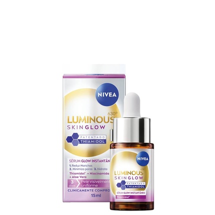

Сыворотка для мгновенного сияния кожи Luminous 630 Skin Glow 15 мл Nivea