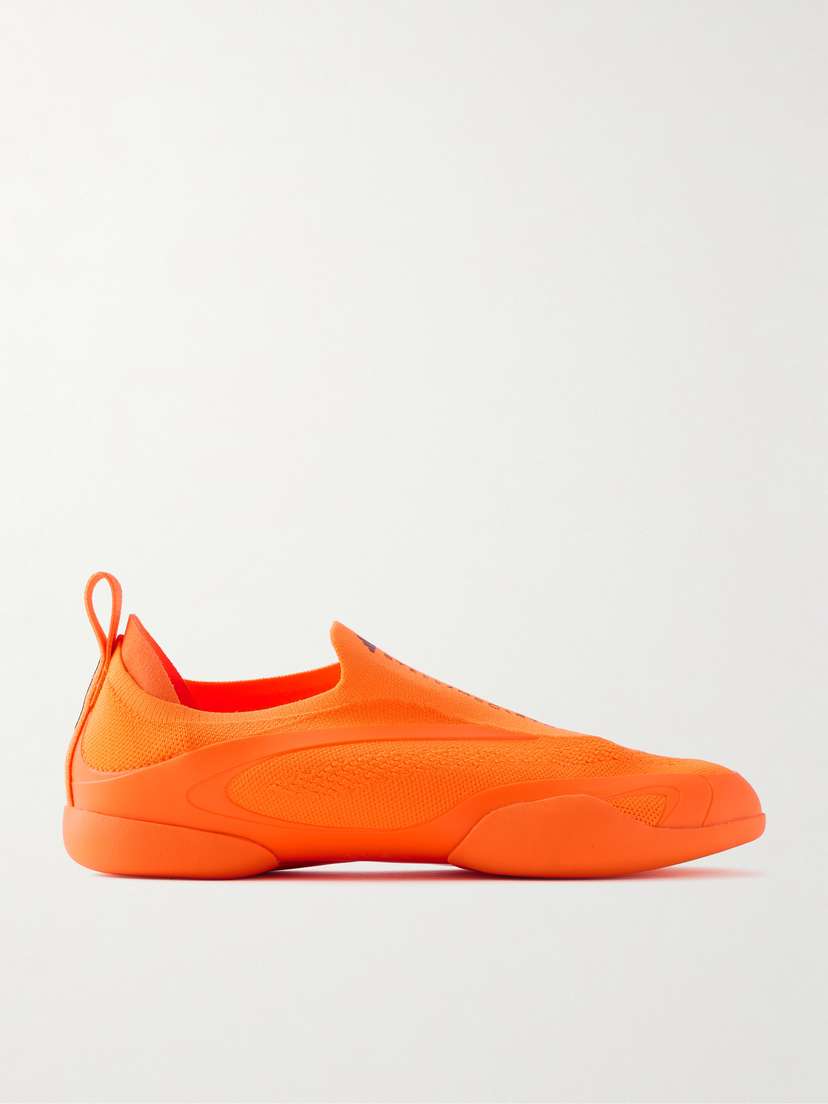Кроссовки Primeknit с резиновой отделкой для тхэквондо Adidas By Stella Mccartney, оранжевый