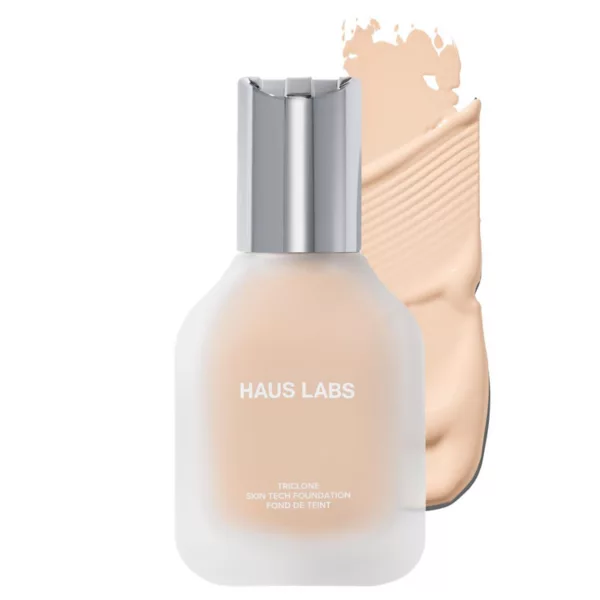 

Triclone skin tech тональная основа средней степени покрытия с ферментированной арникой Haus Labs By Lady Gaga, цвет 015 fair warm