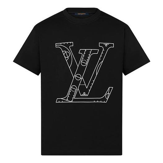 

Футболка LOUIS VUITTON x NBA Unisex SS21 Logo Printing Black, черный