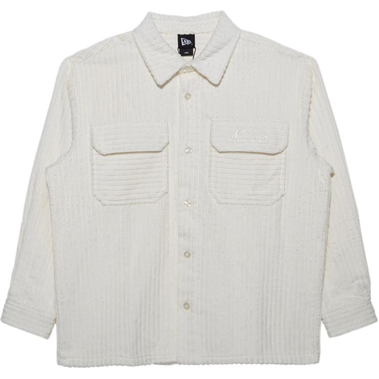 

New Era Рубашка унисекс цвета слоновой кости Ivory White