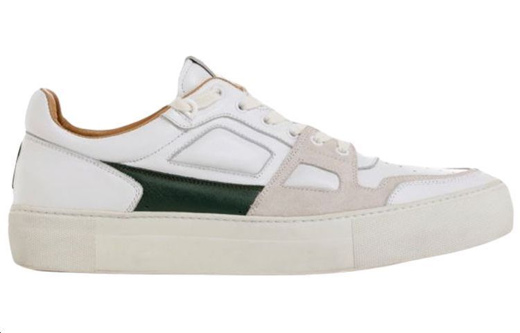 De Coeur Low Top Стильные скейтбординговые кроссовки Унисекс Белый Зеленый AMIPARIS — фото 2