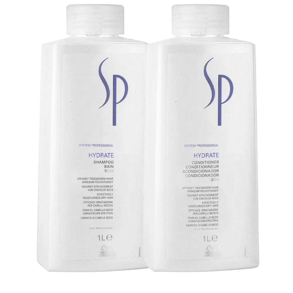 Шампунь и кондиционер Wella SP Hydrate 1000 мл, набор Wella Professionals