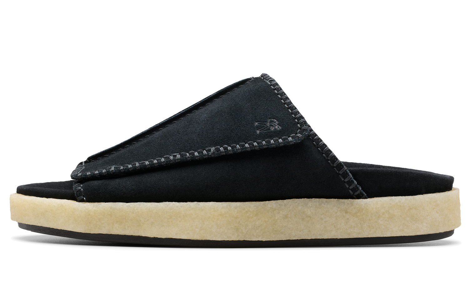 

Замшевые шлепанцы Originals Overleigh Clarks, Black 261757797