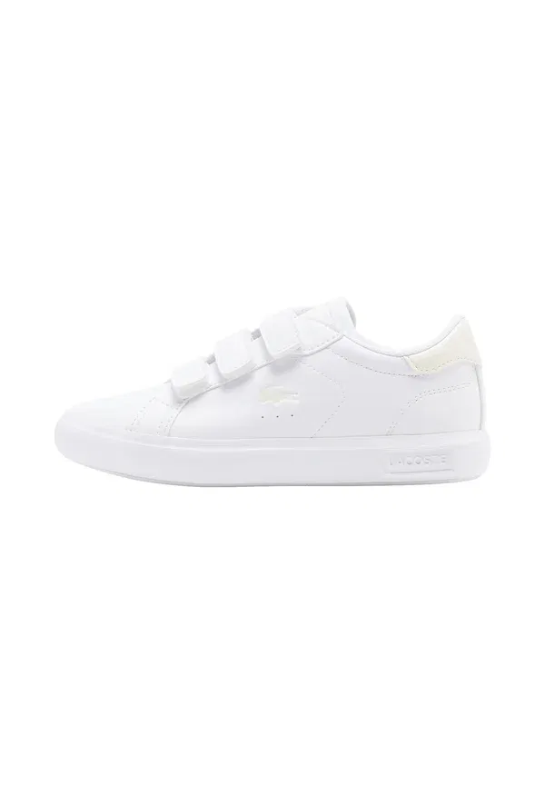 Кроссовки Lacoste, бежево-белые