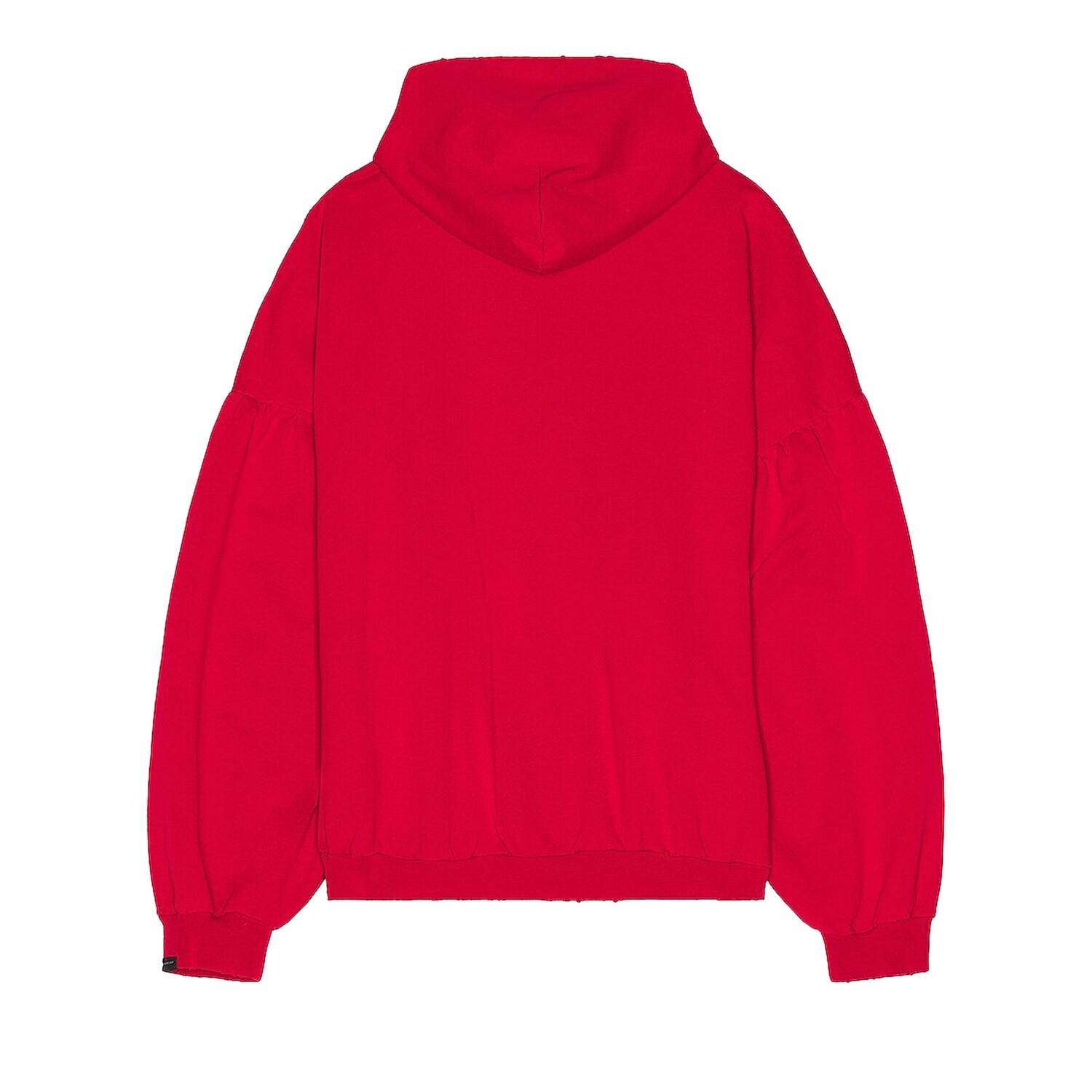 

Balenciaga Круглая толстовка Выцветший красный