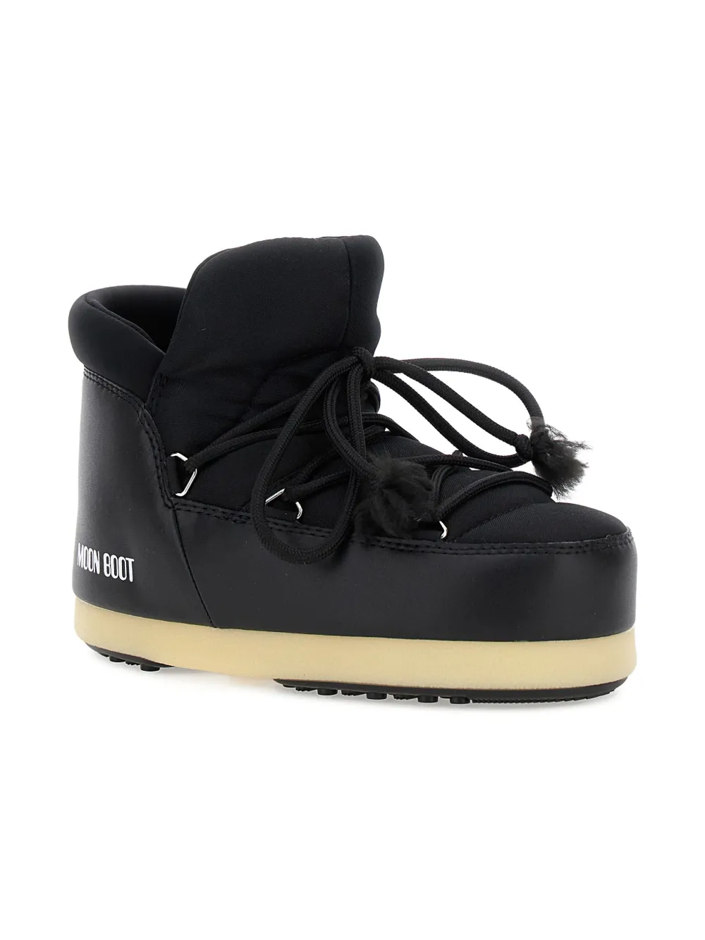 

Ботинки на платформе со шнуровкой Moon Boot Kids, черный