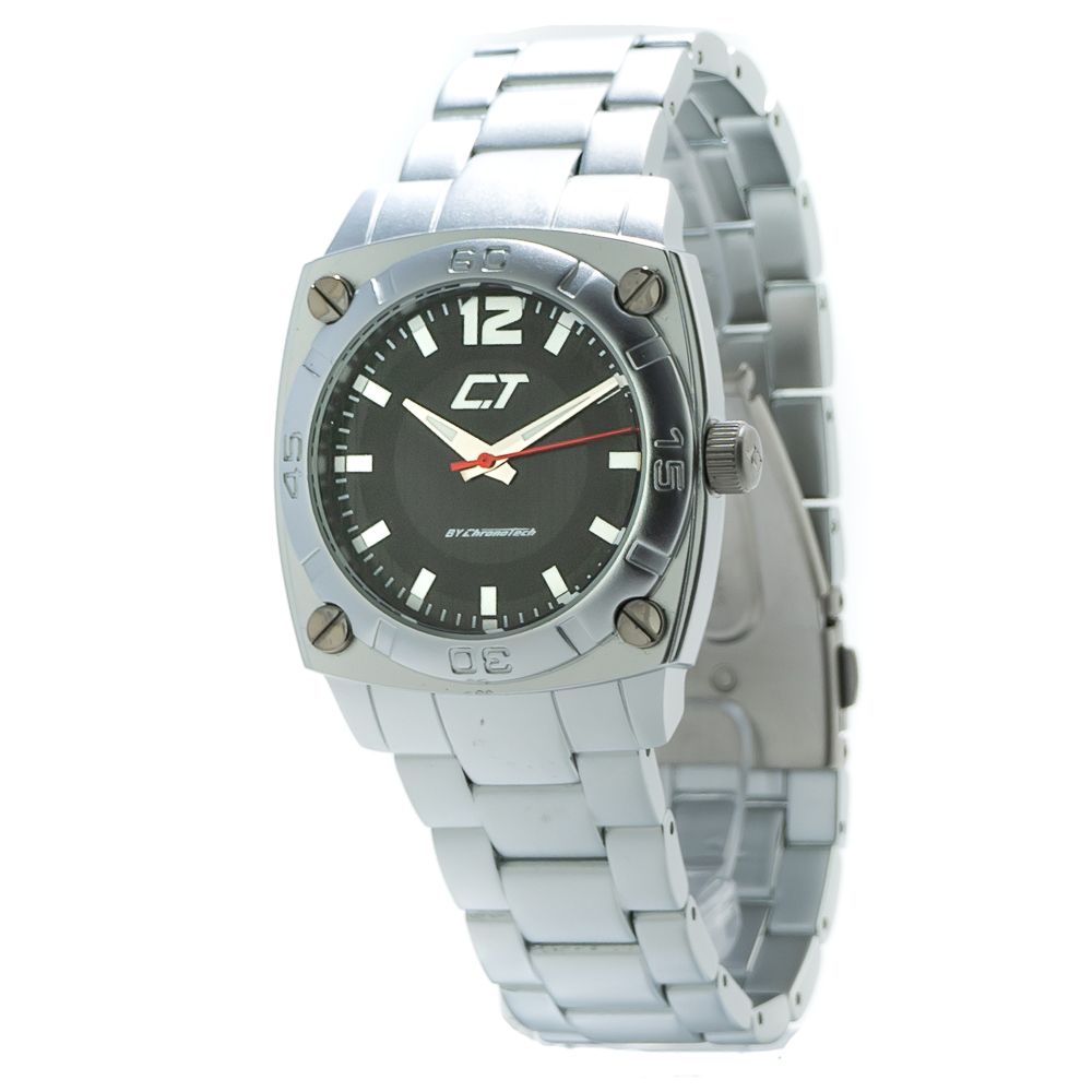 

Серебряные алюминиевые часы Chronotech, Silver