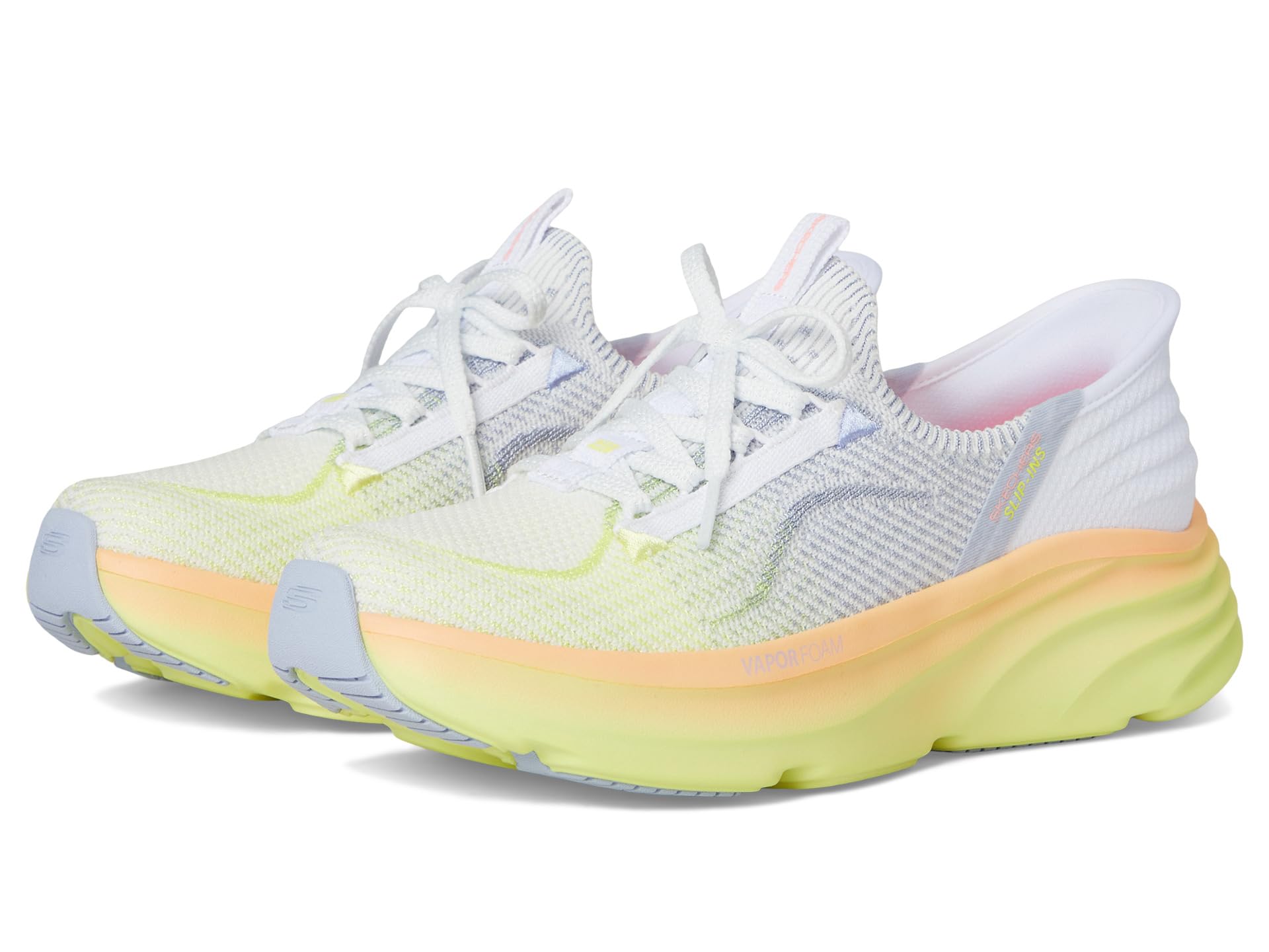 Кроссовки SKECHERS D'Lux Vapor Hands Free Slip-Ins, WhiteSee Less