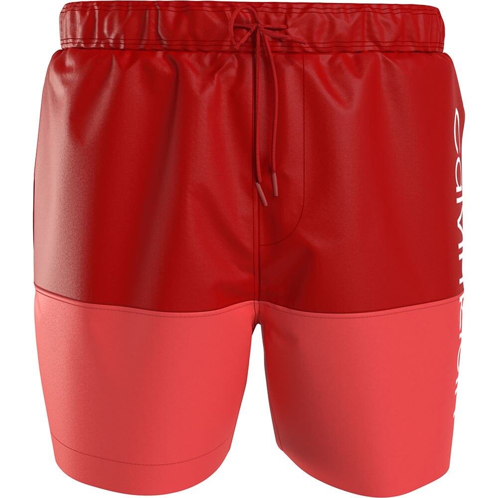 

Шорты для плавания Calvin Klein Medium Drawstring, красный