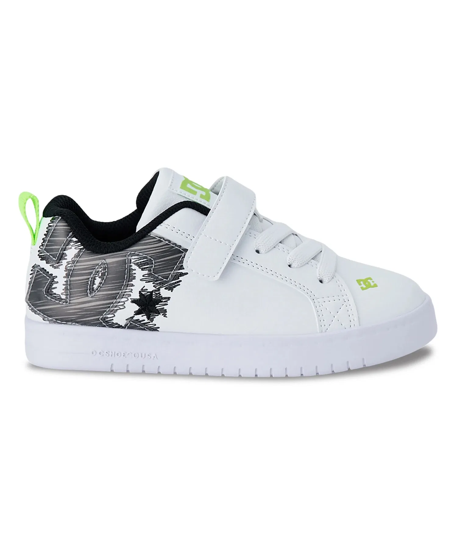 Детские кроссовки DC SHOES Ks COURT GRAFFIK LIT — фото 2